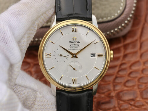 Omega De Ville 424.53.40.21.02.002 ZF Factory Silver Dial Replica Watch