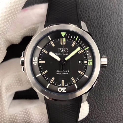 IWC Aquatimer IW329001 V6 Factory Black Dial Replica Watch