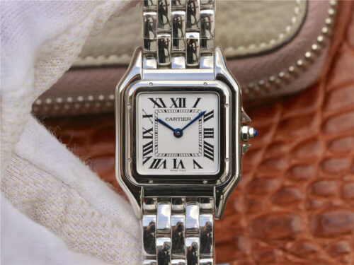 Cartier Panthere De Medium Ladies WSPN0007 GF Factory Silver Dial Replica Watch