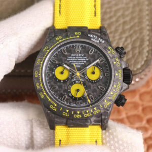 Rolex Daytona Diw Retrofit Version WWF Factory Carbon Fiber Pattern Replica Watch