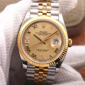 Rolex Datejust 126233 EW Factory Diamond Gold Dial Replica Watch