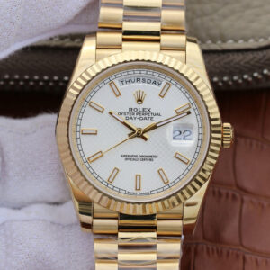Rolex Day-Date M228238-0008 EW Factory Silver Dial Replica Watch