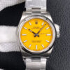 Rolex Oyster Perpetual M277200-0005 31MM EW Factory Yellow Dial Replica Watch