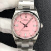 Rolex Oyster Perpetual M126000-0008 36MM EW Factory Candy Pink Dial Replica Watch