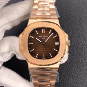 Patek Philippe Nautilus 5711/1R-001 3K Factory Dark Brown Dial Replica Watch