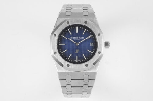 Audemars Piguet Royal Oak 15202IP.OO.1240IP.01 KZ Factory Smoky Blue Dial Replica Watch