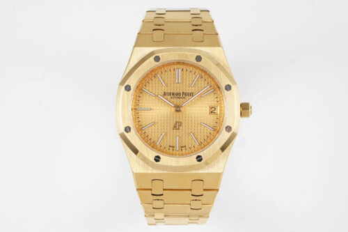 Audemars Piguet Royal Oak 15202BA.OO.1240BA.02 KZ Factory Gold Dial Replica Watch