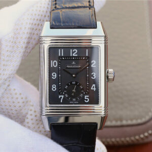 Jaeger-LeCoultre Reverso Q3738470 Stainless Steel Black Dial Replica Watch