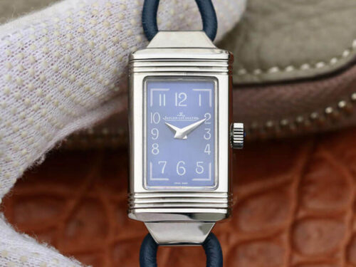 Jaeger-LeCoultre Reverso 326858J MG Factory Blue Dial Replica Watch