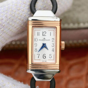 Jaeger-LeCoultre Reverso 3264520 MG Factory Rose Gold White Dial Replica Watch