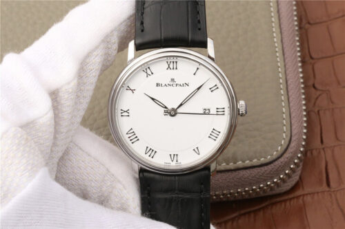 Blancpain Villeret 6651-1127-55B ZF Factory White Dial Replica Watch