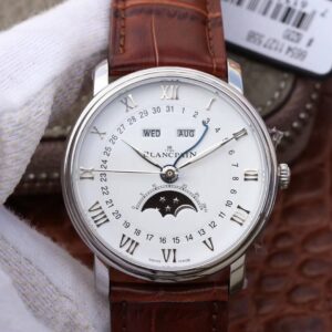 Blancpain Villeret 6654 OM Factory V2 White Dial Replica Watch
