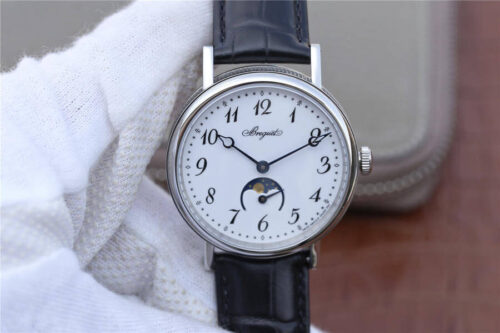 Breguet Classique Moonphase 9087BB/29/964 TW Factory White Dial Replica Watch
