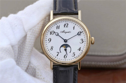 Breguet Classique Moonphase 9087BB/29/964 TW Factory Yellow Gold Replica Watch