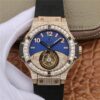 Hublot Big Bang Tourbillon Rose Gold Diamond Dial Replica Watch