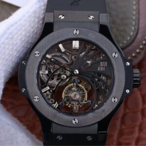 Hublot Big Bang Hollow Tourbillon Ceramic Skeleton Dial Replica Watch