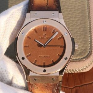 Hublot Classic Fusion Berluti Scritto 511.OX.0500.VR.BER16 TW Factory Tobacco Dial Replica Watch