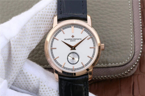 Vacheron Constantin Traditionnelle 82172/000R-9382 TW Factory Rose Gold White Dial Replica Watch