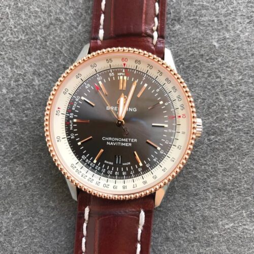 Breitling Navitimer 1 U17326211M1P2 V7 Factory Grey Dial Replica Watch