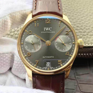 IWC Portugieser IW500101 ZF Factory Yellow Gold Case Replica Watch