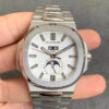 Patek Philippe Nautilus 5726/1A-010 Moonphase GR Factory Stainless Steel Strap Replica Watch
