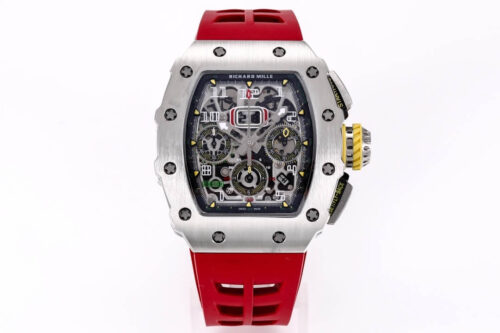 Richard Mille RM11-03RG KV Factory Titanium Red Strap Replica Watch