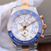 Rolex Yacht-Master M116681-0002 JF Factory White Dial Replica Watch