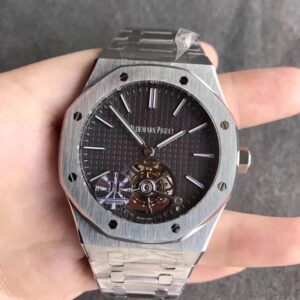 Audemars Piguet Royal Oak Tourbillon 26510PT.OO.1220PT.01 JF Factory Grey Dial Replica Watch