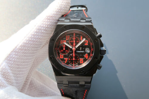 Audemars Piguet Royal Oak Offshore 26186SN.OO.D101CR.01 JF Factory Black Dial Replica Watch