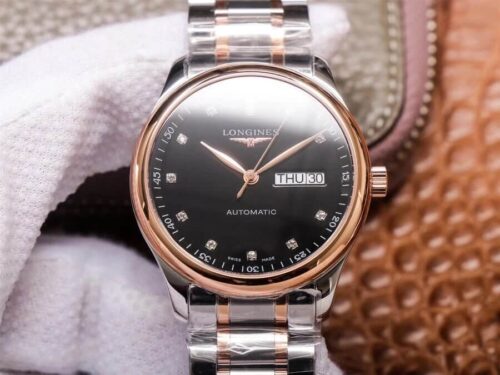 Longines Master Collection L2.755.5.59.7 KY factory Black Dial Replica Watch
