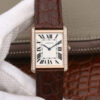 Cartier Tank WT200005 K11 Factory Rose Gold Diamonds Replica Watch