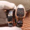 Bvlgari Serpenti BV Factory Rose Gold Diamonds Replica Watch