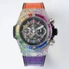 Hublot BIG BANG Unico 411.NX.1117.LR.0999 ZF Factory Coloured Gemstone Dial Replica Watch
