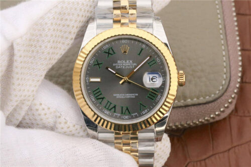 Rolex Datejust M126333-0020 EW Factory Yellow Gold Replica Watch