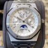 Audemars Piguet Royal Oak 26574ST.OO.1220ST.001 APS Factory White Dial Replica Watch