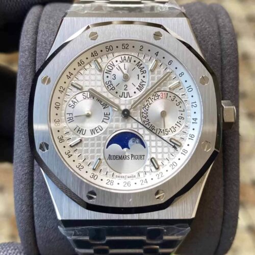 Audemars Piguet Royal Oak 26574ST.OO.1220ST.001 APS Factory White Dial Replica Watch