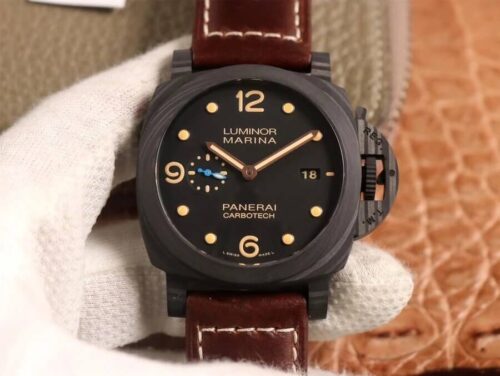 Panerai Luminor 1950 PAM00661 VS Factory Carbon Fiber Case Replica Watch