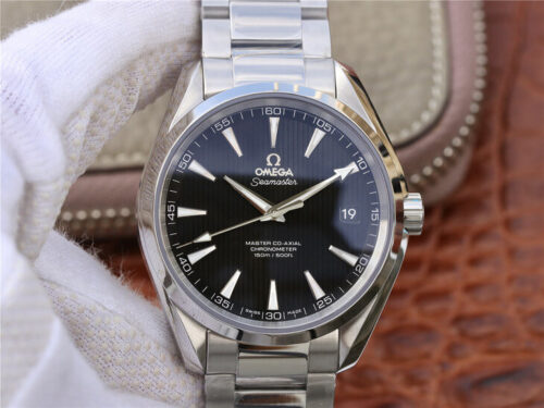 Omega Seamaster 231.10.42.21.06.001 VS Factory Dark Black Dial Replica Watch