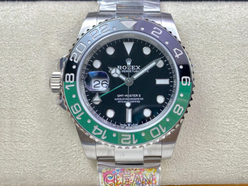 Rolex GMT Master II M126720VTNR-0001 Clean Factory Black Dial Replica Watch