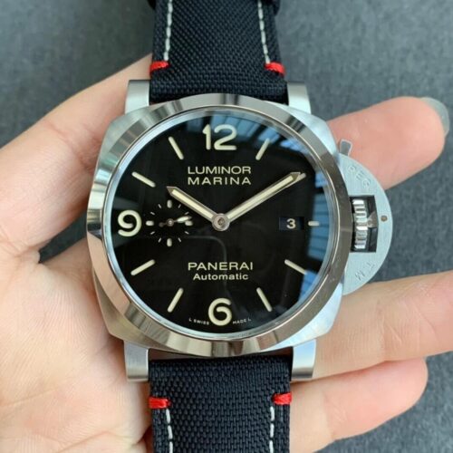 Panerai Luminor Marina PAM01025 VS Factory Black Dial Replica Watch