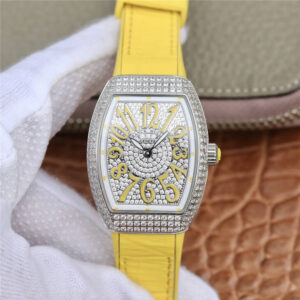 Franck Muller Vanguard Ladies ABF Factory Cowhide Strap Replica Watch
