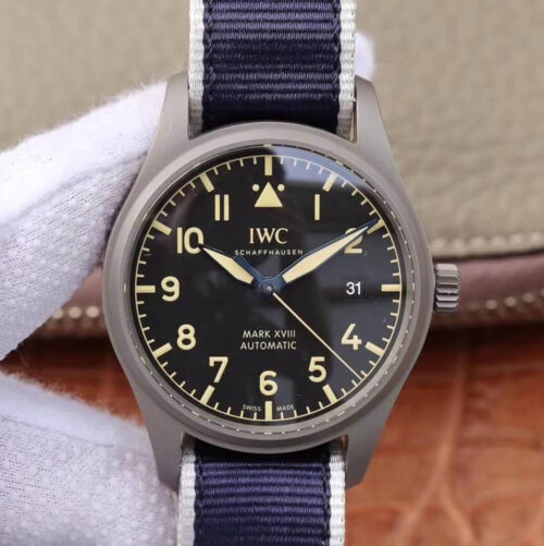 IWC Pilot IW327006 M+ Factory Black Dial Replica Watch
