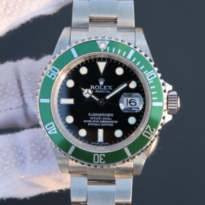 Rolex Submariner 16610LV-93250 JF Factory Green Bezel Replica Watch