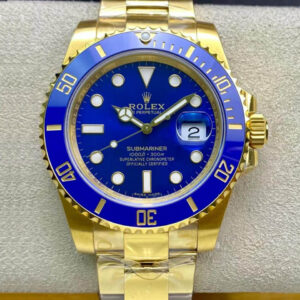 Rolex Submariner M116618LB-0003 VS Factory Yellow Gold Replica Watch