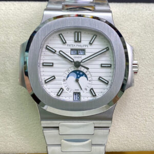 Patek Philippe Nautilus 5726/1A-010 PPF Factory White Dial Replica Watch