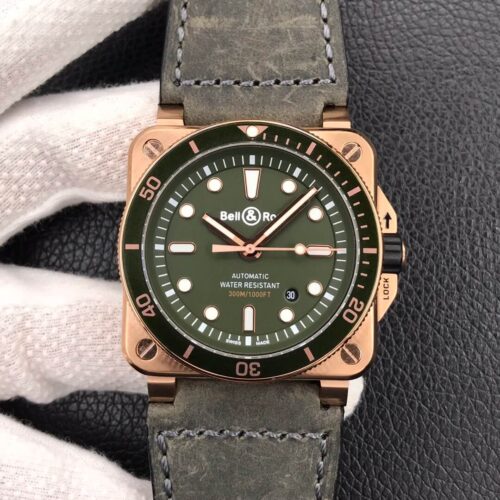 Bell & Ross BR0392-D-G-BR/SCA Bronze Case Replica Watch