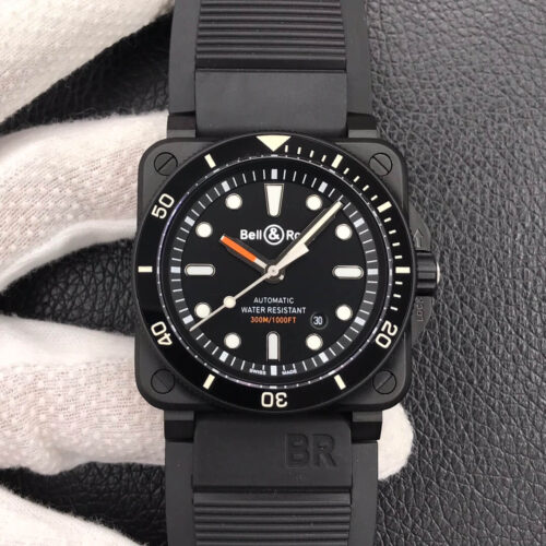 Bell & Ross BR0392-D-BL-CE/SRB Ceramic Case Replica Watch