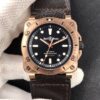 Bell & Ross BR0392-D-BL-BR/SCA Black Dial Replica Watch