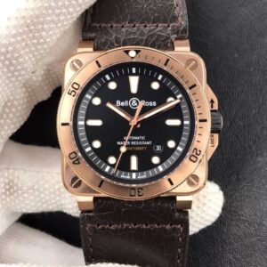 Bell & Ross BR0392-D-BL-BR/SCA Black Dial Replica Watch