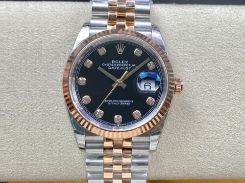 Rolex Datejust M126231-0019 EW Factory Diamond-set Dial Replica Watch